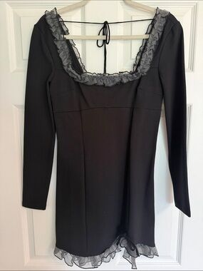 NWT Free People Black Mini Dress